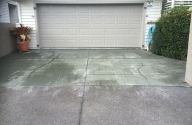 Stamped Concrete restoration - Auckland